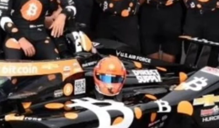 Bitcoin Car Led 32 Laps At Indianapolis 500, Finishes 8th!
